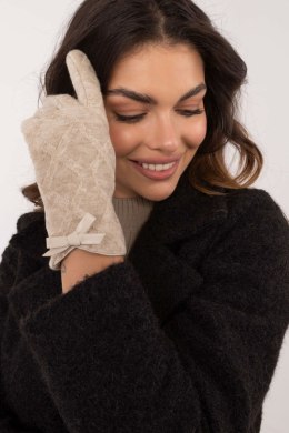 Rękawiczki Model AT-RK-239301.10X Beige - AT AT