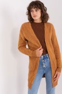 Sweter Kardigan Model AT-SW-234501.00P Camel - AT AT Sweter Kardigan Model AT-SW-234501.00P Camel - AT AT