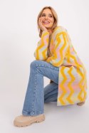 Sweter Kardigan Model AT-SW-234701.34 Yellow - AT AT Sweter Kardigan Model AT-SW-234701.34 Yellow - AT AT