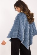 Sweter Ponczo Model AT-PN-2347.88 Blue - AT AT Sweter Ponczo Model AT-PN-2347.88 Blue - AT AT
