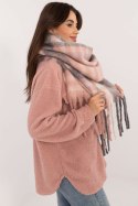 Szalik Model AT-SZ-231301.49 Grey/Pink - AT AT Szalik Model AT-SZ-231301.49 Grey/Pink - AT AT