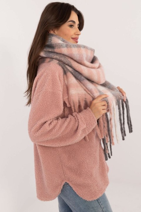 Szalik Model AT-SZ-231301.49 Grey/Pink - AT AT Szalik Model AT-SZ-231301.49 Grey/Pink - AT AT