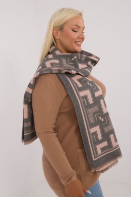 Szalik Model AT-SZ-23158.32 Grey/Pink - AT AT