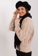 Beret Model AT-CZ-231305.91P Black - AT AT Beret Model AT-CZ-231305.91P Black - AT AT