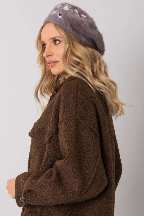 Beret Model AT-CZ-BF38834-1 Dark Violet - AT AT Beret Model AT-CZ-BF38834-1 Dark Violet - AT AT