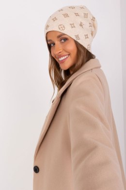 Czapka Model AT-CZ-2325.85 Light Beige - AT AT