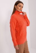 Golf Damski Model AT-SW-23401.97P Orange - AT AT Golf Damski Model AT-SW-23401.97P Orange - AT AT