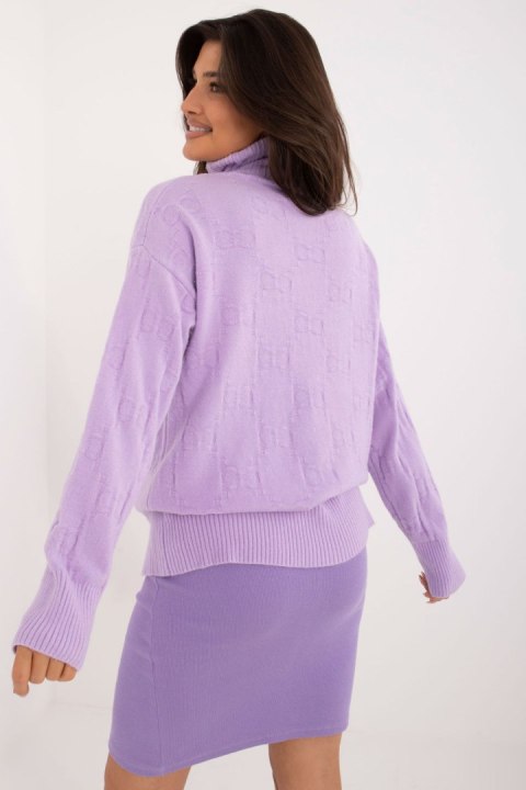 Golf Damski Model AT-SW-2342-1.35 Light Violet - AT AT Golf Damski Model AT-SW-2342-1.35 Light Violet - AT AT