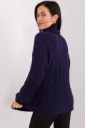 Golf Damski Model AT-SW-2348.88 Navy - AT AT Golf Damski Model AT-SW-2348.88 Navy - AT AT