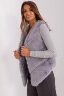 Kamizelka Model AT-KZ-2349.00P Grey - AT AT Kamizelka Model AT-KZ-2349.00P Grey - AT AT