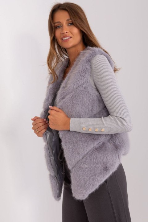 Kamizelka Model AT-KZ-2349.00P Grey - AT AT Kamizelka Model AT-KZ-2349.00P Grey - AT AT