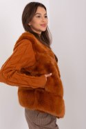 Kamizelka Model AT-KZ-2349.00P Light Brown - AT AT Kamizelka Model AT-KZ-2349.00P Light Brown - AT AT