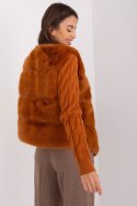 Kamizelka Model AT-KZ-2349.00P Light Brown - AT AT Kamizelka Model AT-KZ-2349.00P Light Brown - AT AT