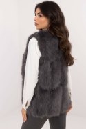Kamizelka Model AT-KZ-2375.00P Dark Grey - AT AT Kamizelka Model AT-KZ-2375.00P Dark Grey - AT AT