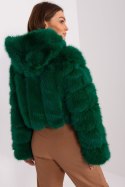 Kurtka Damska Model AT-KR-2378.96P Dark Green - AT AT Kurtka Damska Model AT-KR-2378.96P Dark Green - AT AT