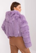 Kurtka Damska Model AT-KR-2378.96P Light Violet - AT AT Kurtka Damska Model AT-KR-2378.96P Light Violet - AT AT