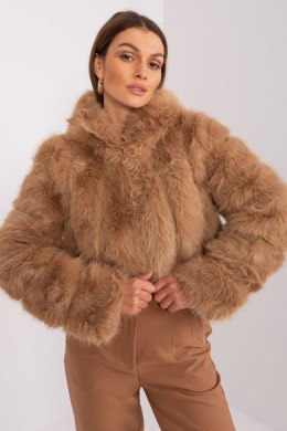 Kurtka Damska Model AT-KR-2378.97P Camel - AT AT