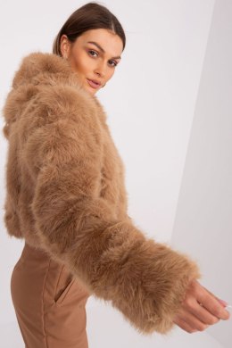 Kurtka Damska Model AT-KR-2378.97P Camel - AT AT