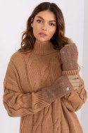 Rękawiczki Model AT-RK-231405.08X Dark Beige - AT AT Rękawiczki Model AT-RK-231405.08X Dark Beige - AT AT