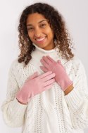 Rękawiczki Model AT-RK-2370.99 Light Pink - AT AT Rękawiczki Model AT-RK-2370.99 Light Pink - AT AT