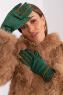 Rękawiczki Model AT-RK-238601.98 Dark Green - AT AT Rękawiczki Model AT-RK-238601.98 Dark Green - AT AT