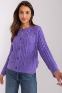 Sweter Damski Model AT-SW-2346-2.99P Violet - AT AT Sweter Damski Model AT-SW-2346-2.99P Violet - AT AT