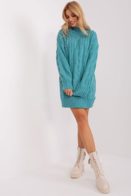 Sweter Damski Model AT-SW-2367-1.35P Turkus - AT AT