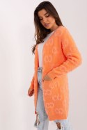 Sweter Kardigan Model AT-SW-234502.38X Orange - AT AT Sweter Kardigan Model AT-SW-234502.38X Orange - AT AT