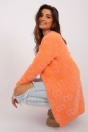 Sweter Kardigan Model AT-SW-234502.38X Orange - AT AT Sweter Kardigan Model AT-SW-234502.38X Orange - AT AT