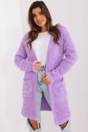 Sweter Kardigan Model AT-SW-234503.00P Light Violet - AT AT Sweter Kardigan Model AT-SW-234503.00P Light Violet - AT AT