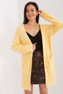 Sweter Kardigan Model AT-SW-234503.00P Light Yellow - AT AT Sweter Kardigan Model AT-SW-234503.00P Light Yellow - AT AT