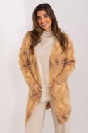 Sweter Kardigan Model AT-SW-234701.34 Beige - AT AT Sweter Kardigan Model AT-SW-234701.34 Beige - AT AT