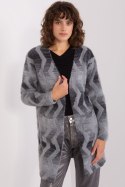Sweter Kardigan Model AT-SW-234701.34 Grey - AT AT Sweter Kardigan Model AT-SW-234701.34 Grey - AT AT