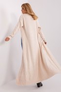 Sweter Kardigan Model AT-SW-2395.30 Light Beige - AT AT Sweter Kardigan Model AT-SW-2395.30 Light Beige - AT AT