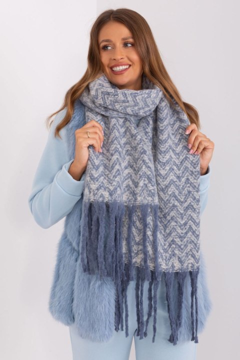 Szalik Model AT-SZ-23125.75 White/Blue - AT AT Szalik Model AT-SZ-23125.75 White/Blue - AT AT