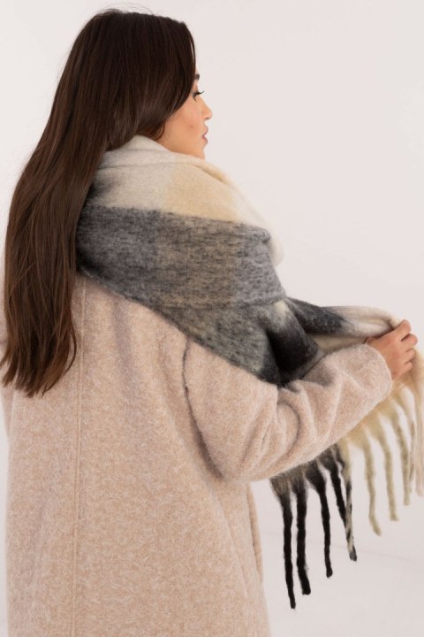 Szalik Model AT-SZ-2312501.62 Black/Beige - AT AT Szalik Model AT-SZ-2312501.62 Black/Beige - AT AT