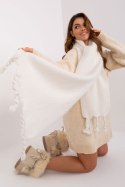 Szalik Model AT-SZ-2313502.47P Ecru - AT AT Szalik Model AT-SZ-2313502.47P Ecru - AT AT