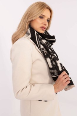 Szalik Model AT-SZ-23158.32 Black/Ecru - AT AT