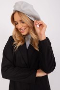 Beret Model AT-CZ-231305.91P Light Grey - AT AT Beret Model AT-CZ-231305.91P Light Grey - AT AT