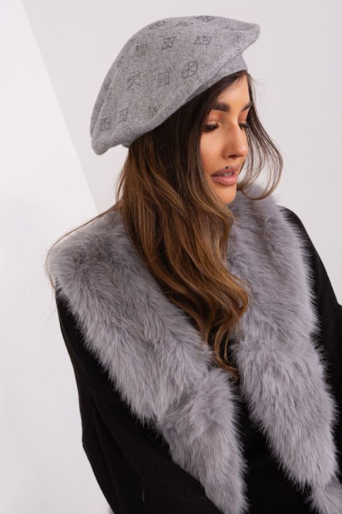 Beret Model AT-CZ-2318.27 Grey - AT AT Beret Model AT-CZ-2318.27 Grey - AT AT