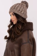 Czapka Model AT-CZ-JY-39.32 Dark Beige - AT AT Czapka Model AT-CZ-JY-39.32 Dark Beige - AT AT