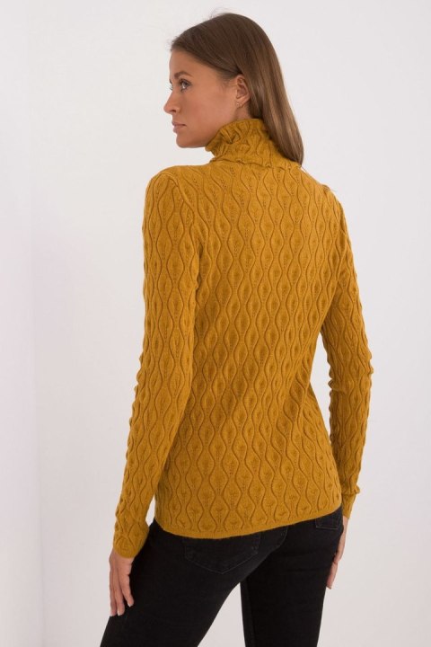 Golf Damski Model AT-SW-2334-2.61 Dark Yellow - AT AT Golf Damski Model AT-SW-2334-2.61 Dark Yellow - AT AT
