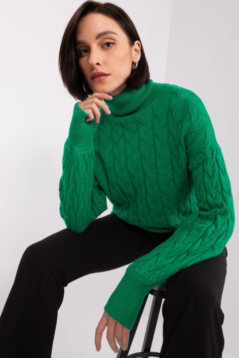 Golf Damski Model AT-SW-2348.95 Green - AT AT Golf Damski Model AT-SW-2348.95 Green - AT AT