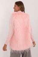 Kamizelka Model AT-KZ-2349-1.31P Light Pink - AT AT Kamizelka Model AT-KZ-2349-1.31P Light Pink - AT AT