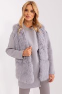 Kamizelka Model AT-KZ-2368.00P Grey - AT AT Kamizelka Model AT-KZ-2368.00P Grey - AT AT