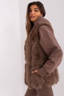 Kamizelka Model AT-KZ-2375.00P Brown - AT AT Kamizelka Model AT-KZ-2375.00P Brown - AT AT