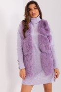 Kamizelka Model AT-KZ-2375.00P Light Violet - AT AT Kamizelka Model AT-KZ-2375.00P Light Violet - AT AT