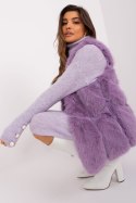 Kamizelka Model AT-KZ-2375.00P Light Violet - AT AT Kamizelka Model AT-KZ-2375.00P Light Violet - AT AT
