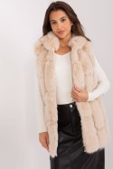 Kamizelka Model AT-KZ-2379.96P Beige - AT AT Kamizelka Model AT-KZ-2379.96P Beige - AT AT
