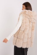Kamizelka Model AT-KZ-2379.96P Beige - AT AT Kamizelka Model AT-KZ-2379.96P Beige - AT AT